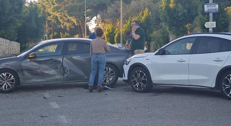 Ünlü oyuncu Esra Akkaya Bodrum’da trafik kazası yaptı: Çocuk hala titriyor