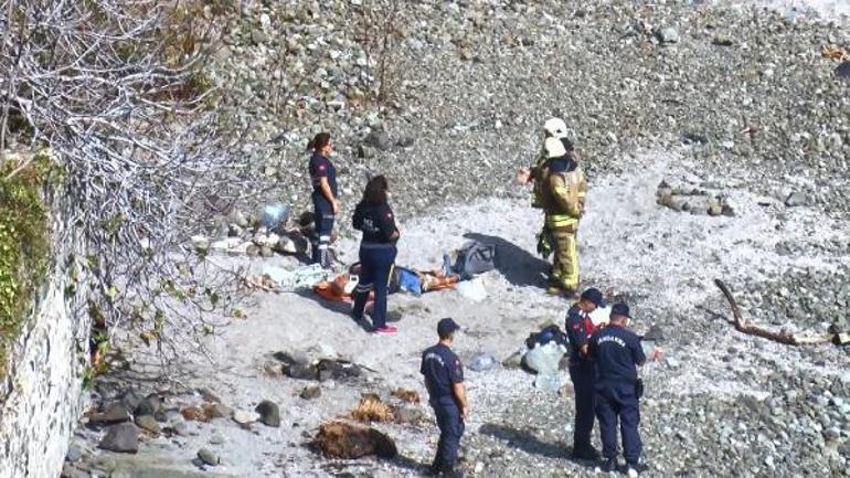 Devasa kayalıklar arasında inanılmaz kurtuluş! Bu halde bulundu