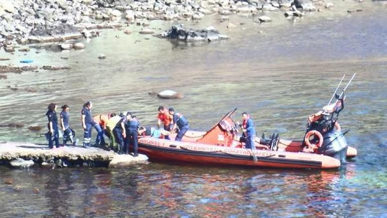 Devasa kayalıklar arasında inanılmaz kurtuluş! Bu halde bulundu