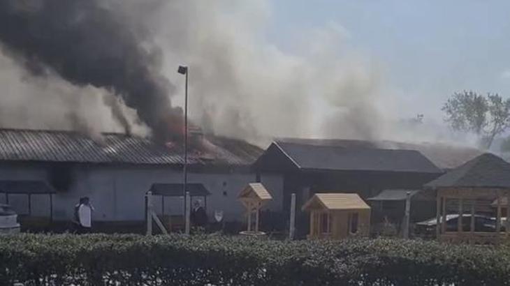 Bursa’da korkutan yangın