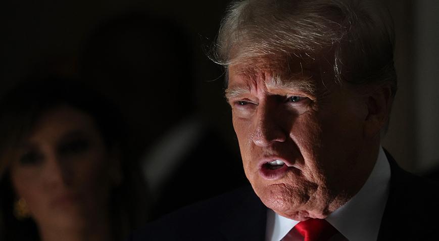 Trump ‘konuşma yasağı’ dinlemedi! ‘Bu bir cadı avı’