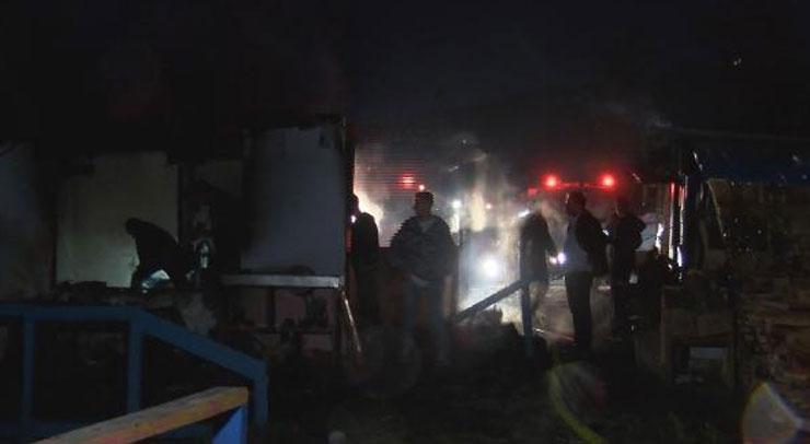 İstanbul’da korkutan yangın