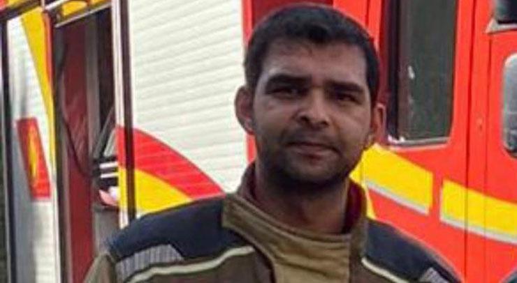 Dumandan etkilenen itfaiye erinden acı haber