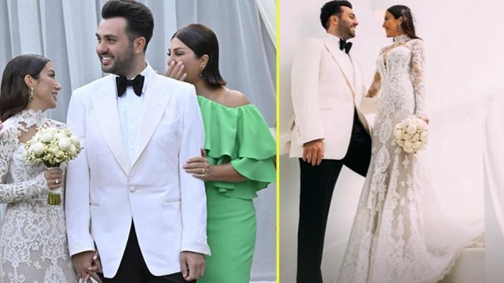 Sibel Can’dan oğlu ve gelinine evlilik yıl dönümü mesajı