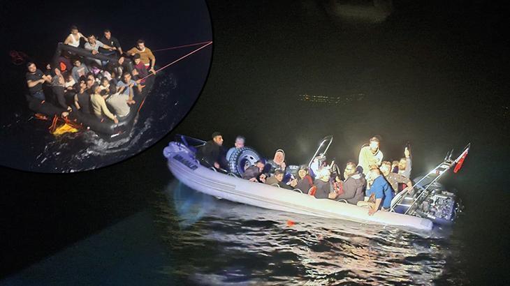 Muğla’da 104 düzensiz göçmen kurtarıldı