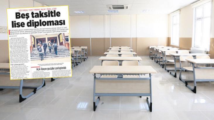 MEB, ‘hayalet sınıf’ kuran özel okullara inceleme başlattı