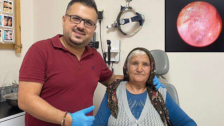 Kulağındaki örümcek operasyonla çıkarıldı! ‘Doğal ortamına salındı’