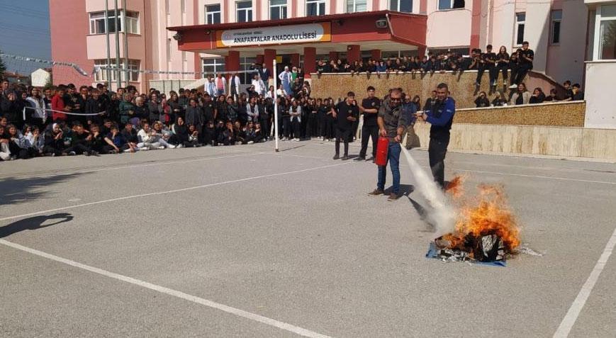 AFAD’dan lise öğrencilerine eğitim
