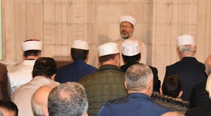 Erbaş: Bütün Müslümanların güç birliği yapması lazım