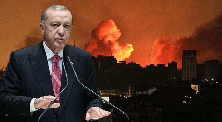 Cumhurbaşkanı Erdoğan, Macron ile görüştü! ‘Barışa hizmet etmeyen çabalardan uzak durulmalı’