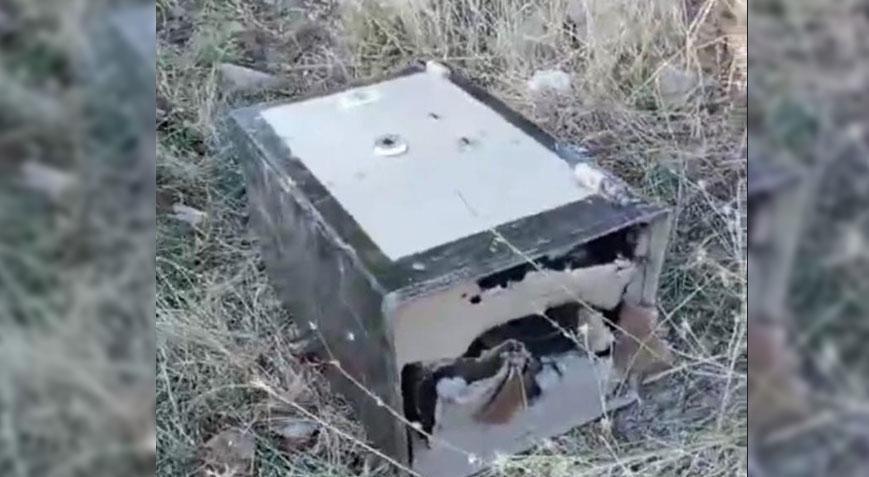 2 milyon liralık döviz ve ziynet eşyası ile dolu çelik kasayı çaldılar