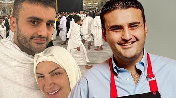 CZN Burak’tan annesiyle Umre pozu!
