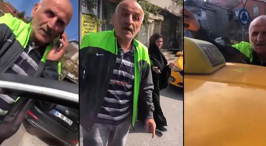 Taksi şoförü ile yolcu arasında kavga karakolda bitti! Demir çubukla kafasına vurdu