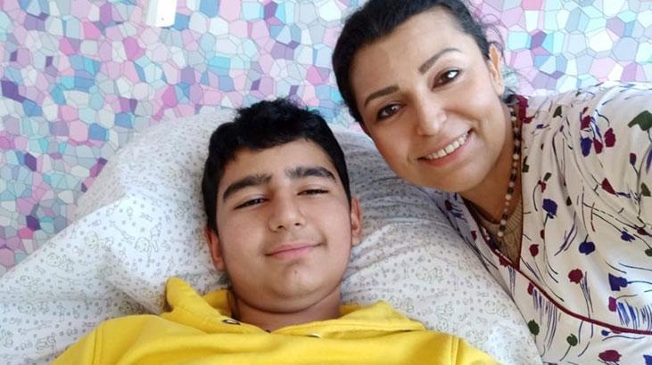 Anne oğul dayanışması amansız hastalığa galip geldi