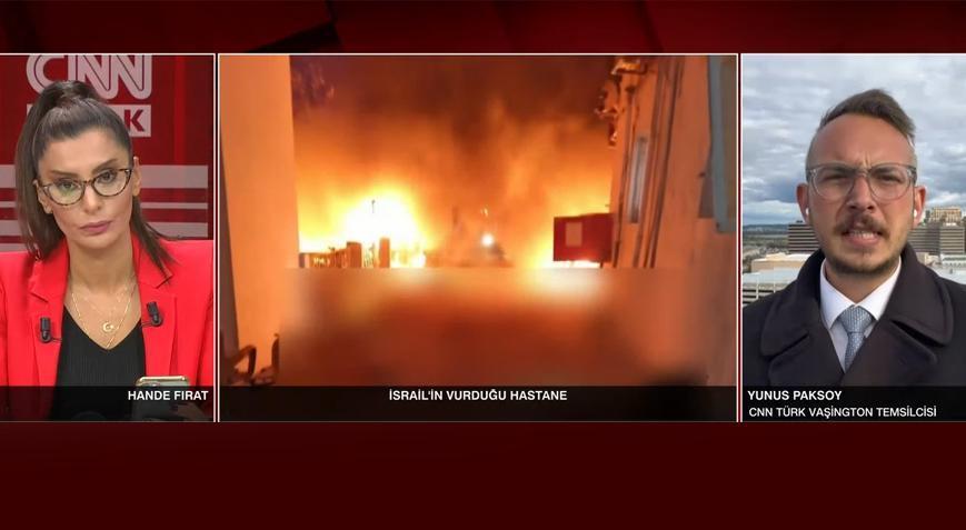 ABD’den hastane saldırısı için skandal açıklama: İsrail nereyi vurduğuna dikkat ediyor