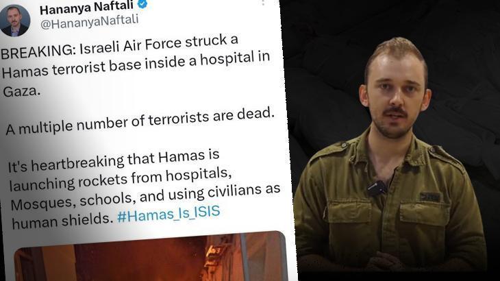 Gazze’deki hastanede katliam! Mide bulandırıcı mesajı paylaşıp sildi