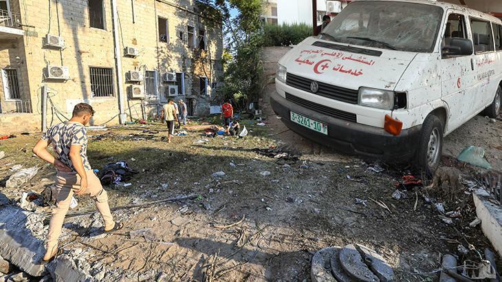 Feci görüntüler ortaya çıktı! Gün ağardı, kan kaplı ambulans kadrajda