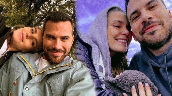 Aslı Enver’den kızı Elay ve eşiyle poz!