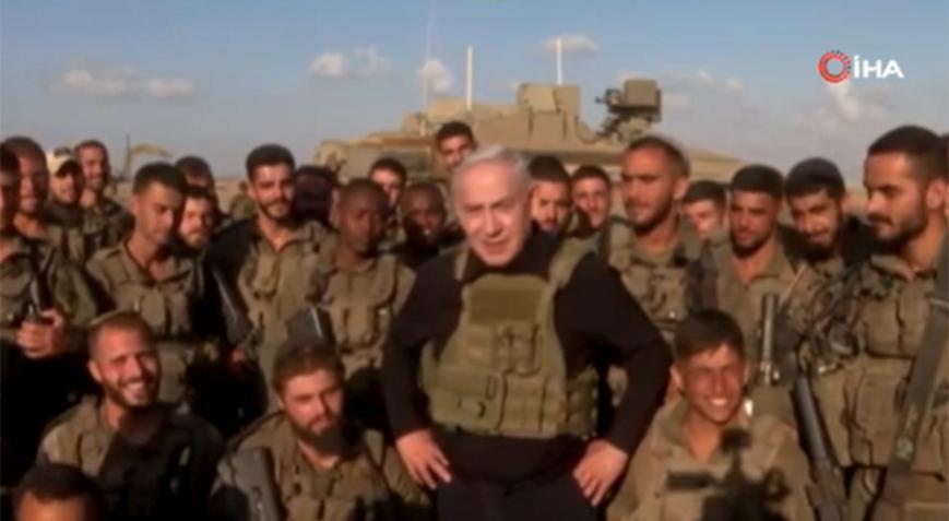 Netanyahu askerleri ziyaret etti! ‘Yakında Gazze’yi içeriden de göreceksiniz’