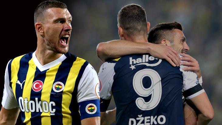 Fenerbahçe’de Edin Dzeko parmak ısırttı! Süper Lig’e damga vurdu