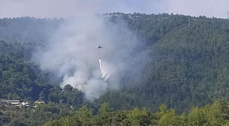 Antalya’da orman yangını! Müdahale sürüyor