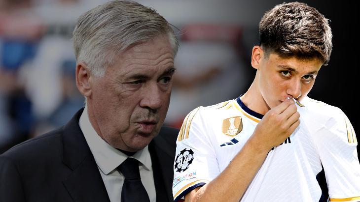 Real Madrid’de Carlo Ancelotti, Arda Güler’i örnek gösterdi! ‘Geleceği parlak’