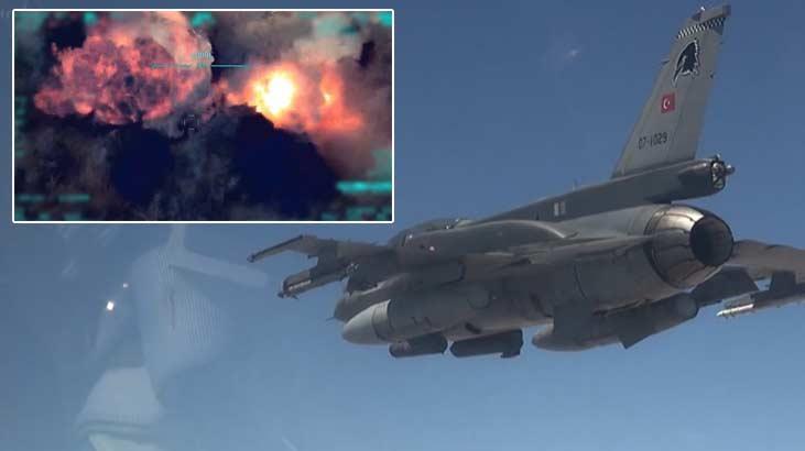 Pençe-Kilit bölgesinde tespit edilen teröristlere operasyon