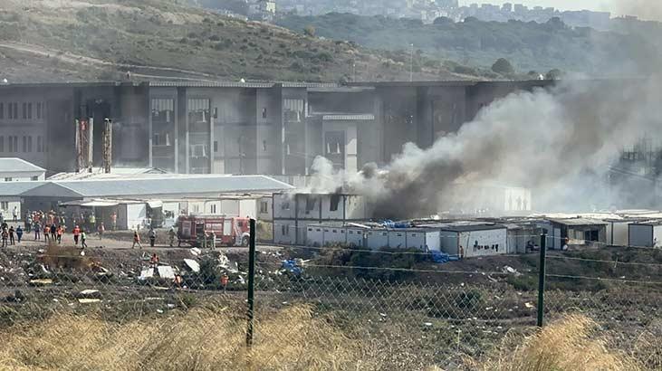 Marmara Üniversitesi’nde korkutan yangın!