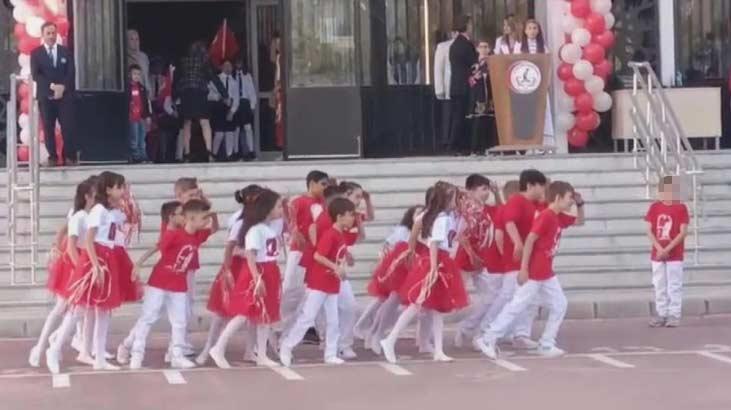 29 Ekim gösterisinde tepki çeken görüntü! Olaya inceleme başlatıldı