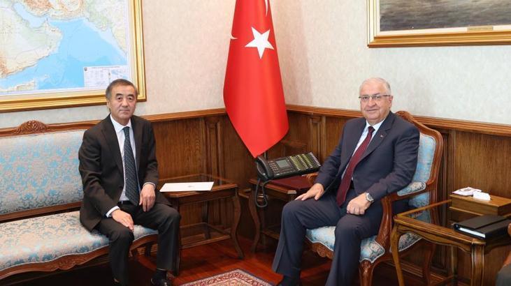 Bakan Güler, Gombosuren’i kabul etti