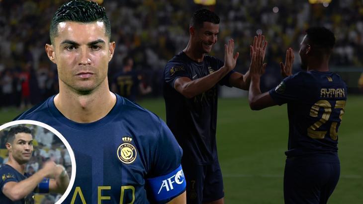 Messi tezahüratı Cristiano Ronaldo’yu çıldırttı! ‘Hakemi değiştirin’ işareti