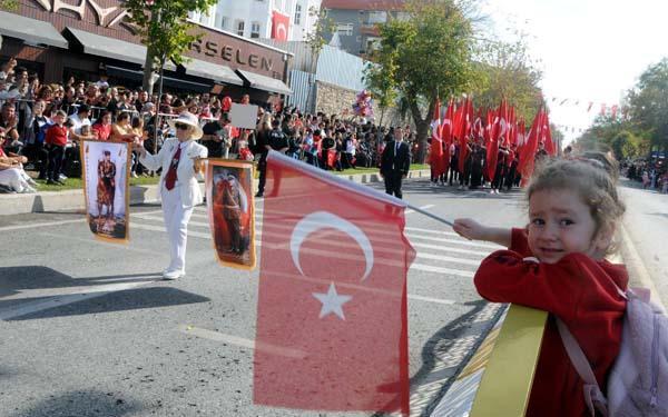 Trakya'da 29 Ekim coşkusu Cumhuriyet'in 100'üncü yıl coşkusu