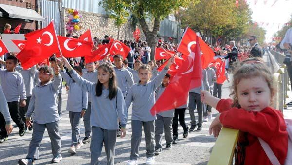 Trakya'da 29 Ekim coşkusu Cumhuriyet'in 100'üncü yıl coşkusu