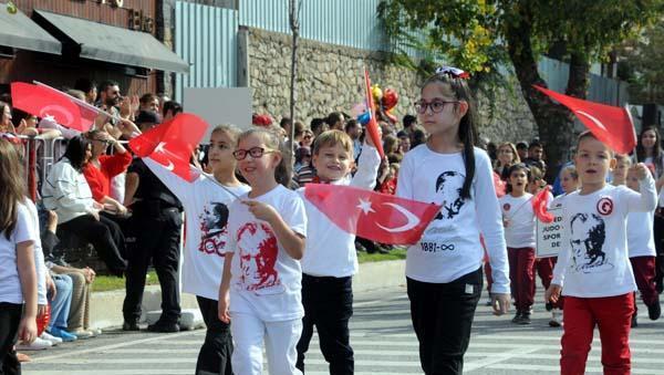 Trakya'da 29 Ekim coşkusu Cumhuriyet'in 100'üncü yıl coşkusu