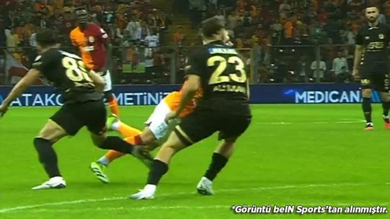 Galatasaray'ın ikinci golünde top çizgiyi geçti mi? Eski hakem canlı yayında açıkladı!