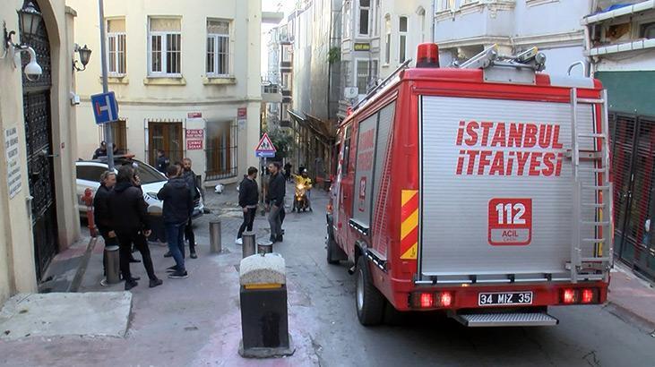 Rusya Başkonsolosluğu'ndaki yangın ekipleri harekete geçirdi