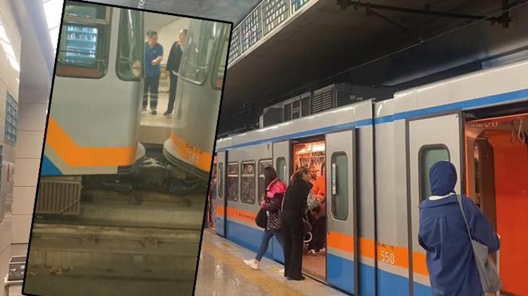 Yenikapı Metro İstasyonunda yangın paniği! Alarm devreye girdi