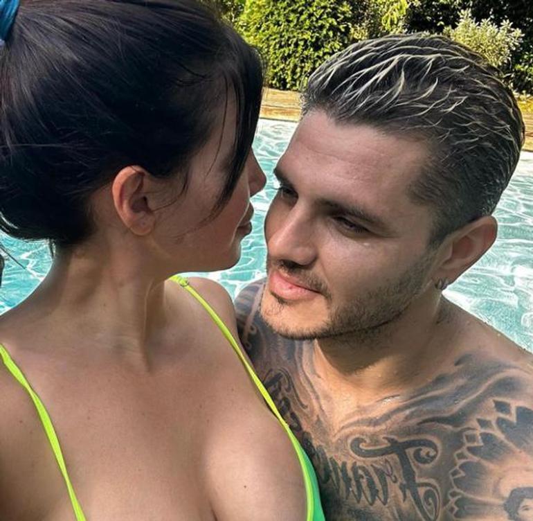 Birlikte 10 yılı devirdiler! Wanda Nara'dan Mauro Icardi'ye aşk dolu kutlama