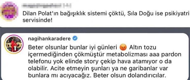 Nagihan Karadere'nin Dilan Polat isyanı! 'Beter olsun dolandırıcılar'