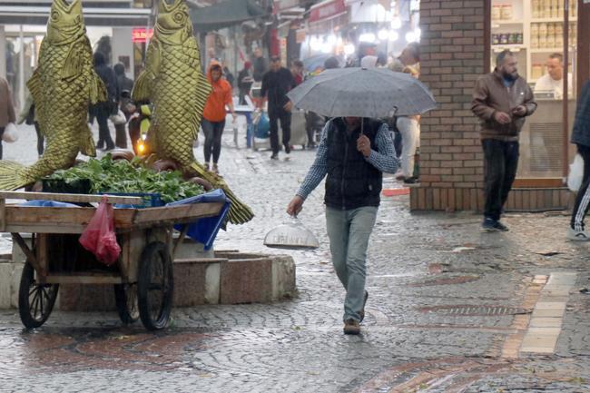 Edirne'de kuvvetli rüzgar: ağaçlar devrildi, çatılar uçtu!