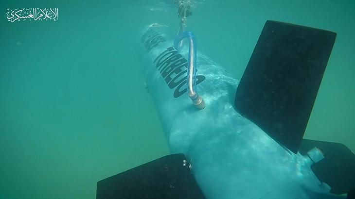 Hamas ‘El-Asif’i ilk kez gösterdi! Güdümlü torpido