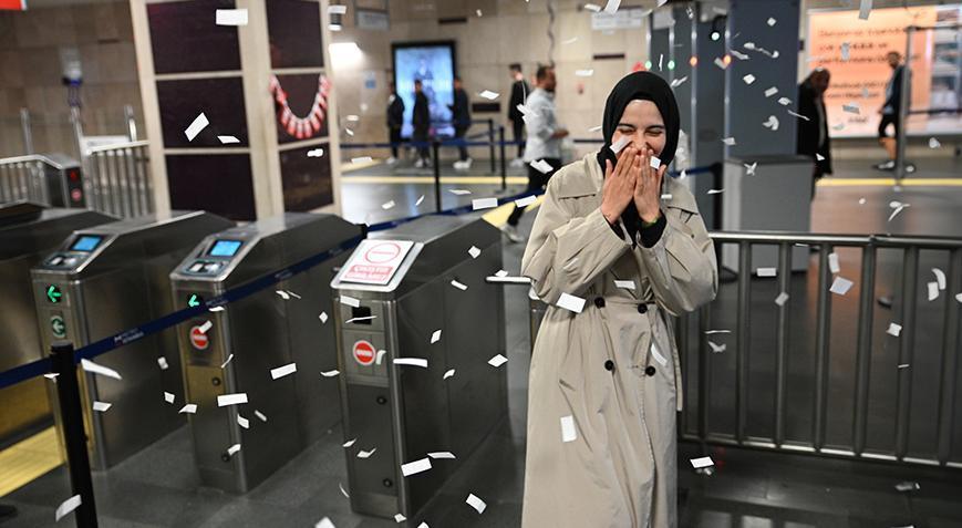 İstanbul’da raylı sistem kullanımında tarihi rekor kırıldı