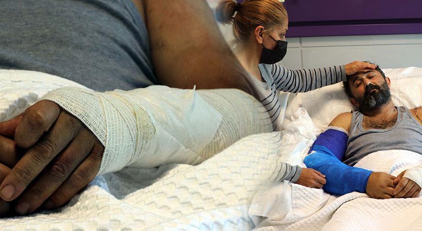 İş kazası geçirdi, kolları çürümek üzereydi! Hayatını değiştiren operasyon