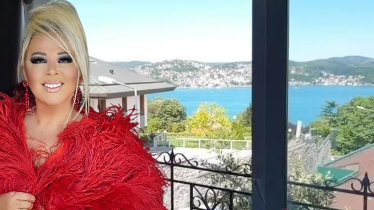 Safiye Soyman’ın Boğaz’a bakan süper lüks evi dikkat çekti