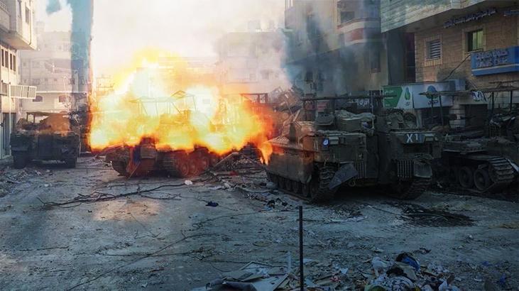 Gazze’deki savaşta son dakika! İsrail tankları imha edildi, son durum görüntüleri yayınlandı