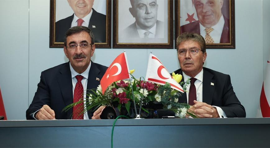 Cumhurbaşkanı Yardımcısı Yılmaz KKTC’ye gitti