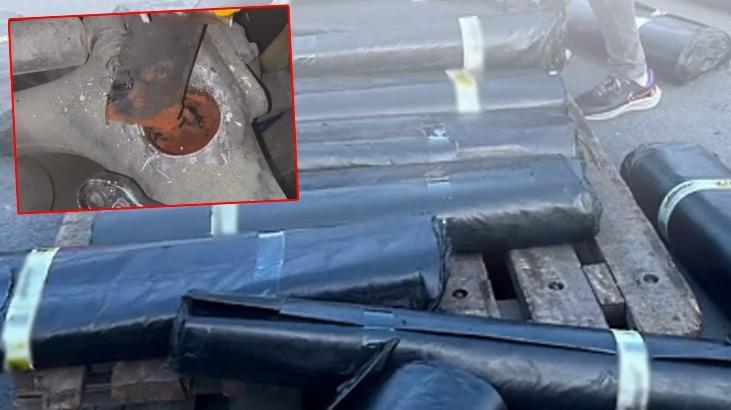 Mersin Limanı’nda operasyon! Tek seferde en yüksek miktar ele geçirildi