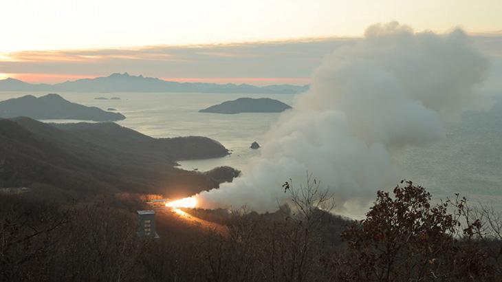 Kuzey Kore yeni füze motorlarını test etti