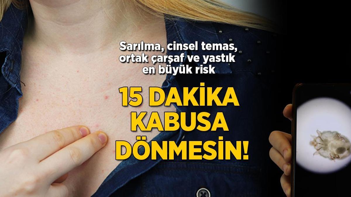 15 dakikada bulaşılıyor: Sarılma, cinsel temas, ortak çarşaf ve yastık en büyük risk