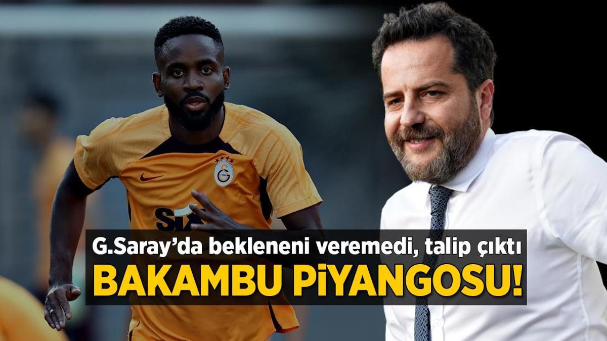 Galatasaray’a Cedric Bakambu piyangosu! Transfer için talip çıktı